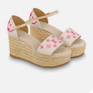 Louis Vuitton Starboard Wedges!!